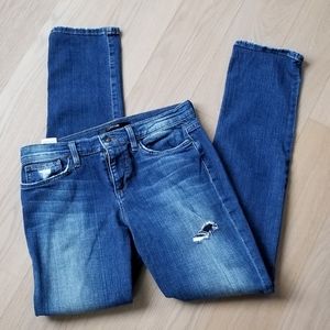 Distressed women's Joe's Jeans